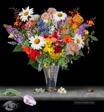 Klassik Blumen Werke - Blumen in ag Vase Blumeing